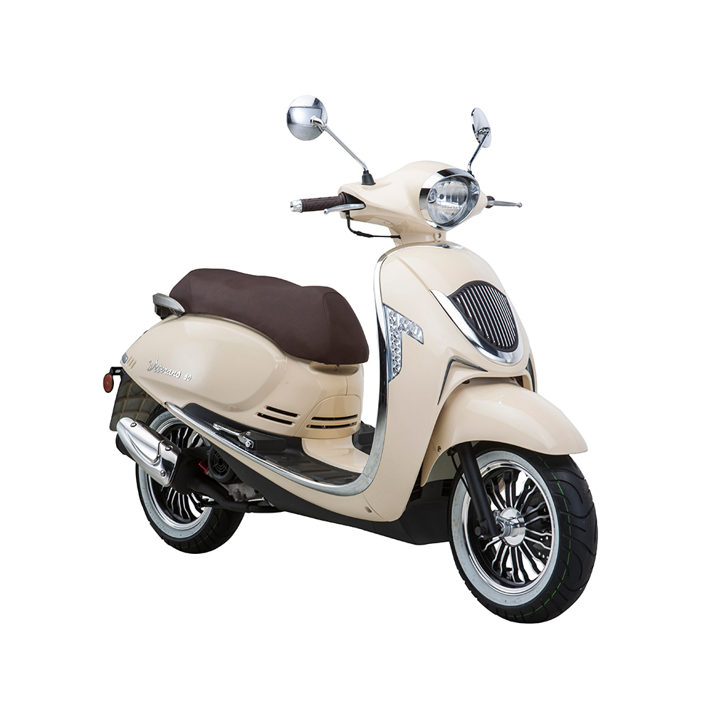 New LED Europe classic gasoline scooter
