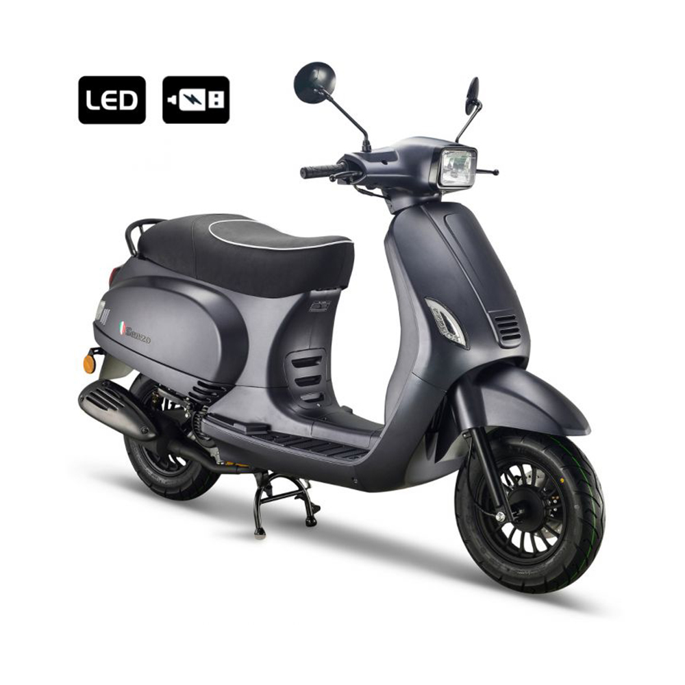 classic style 2 wheel adult gas scooter 